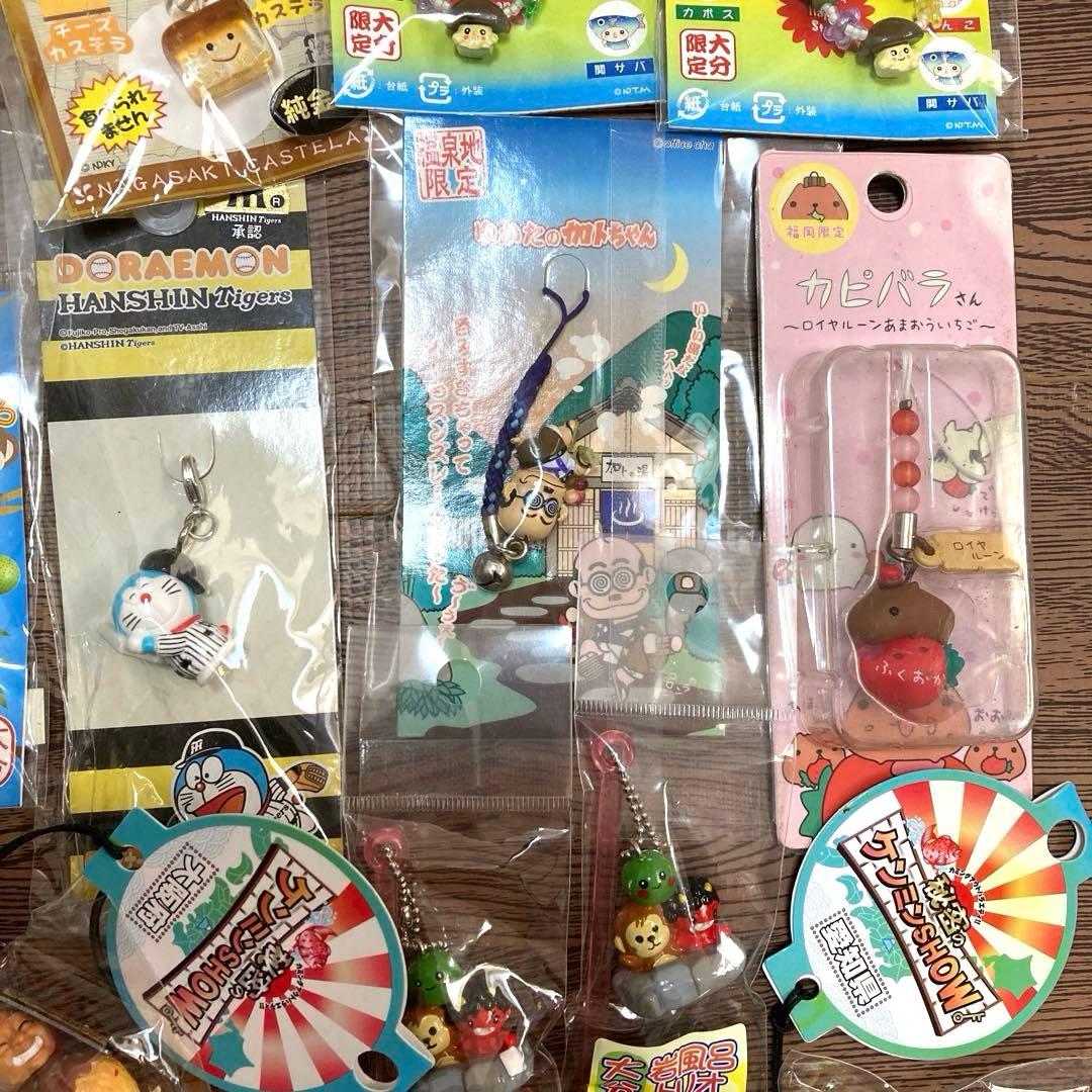 ご当地キューピー　マスコットQP　キーホルダー　ストラップ　平成レトロ　当時物