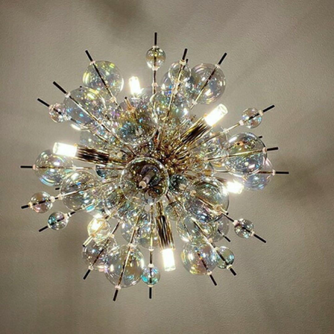 バブルシャンデリア　ゴールドオーロラ