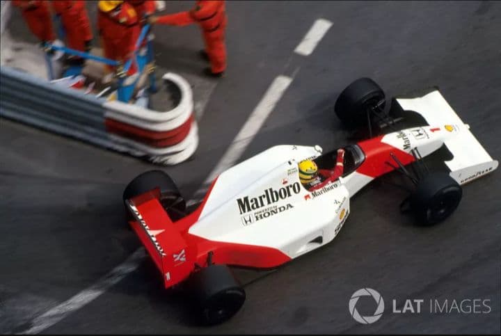 ミニチャンプス 1/18 F1 マクラーレン MP4/7A セナ リペイント