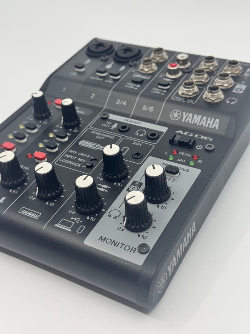 ヤマハ　オーディオインターフェース　AG06MK2