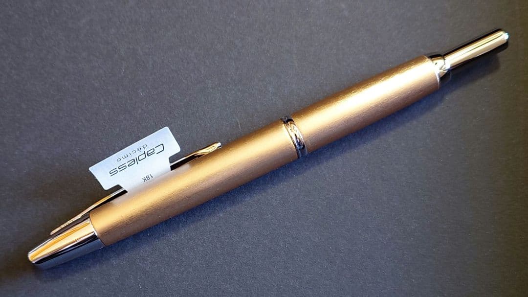 PILOT CAPLESS decimo 20colors Gold 細字