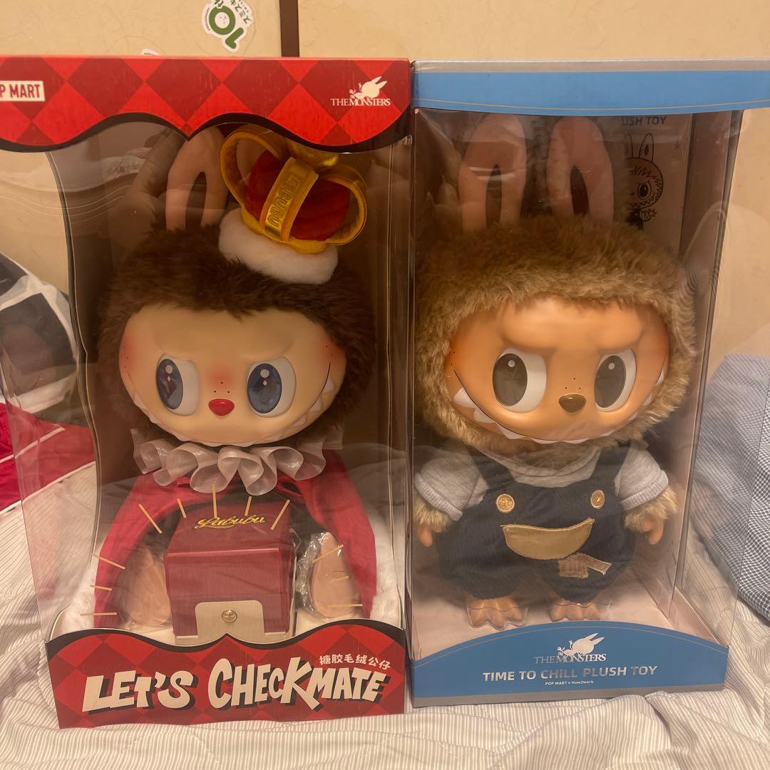 POP MART LABUBU THE MONSTERS ぬいぐるみ　2個