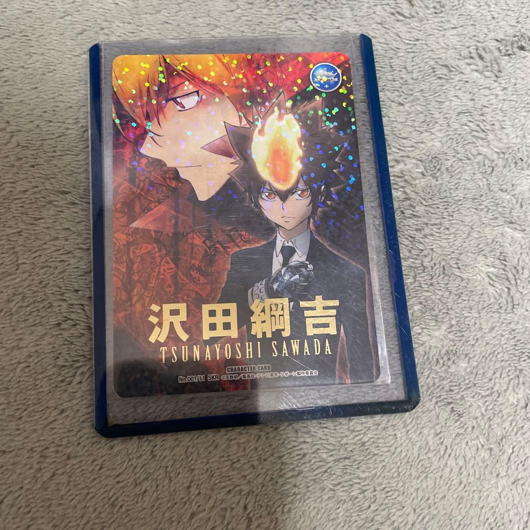 家庭教師REBORN!! CCG 沢田綱吉 キャラクターカード SKR