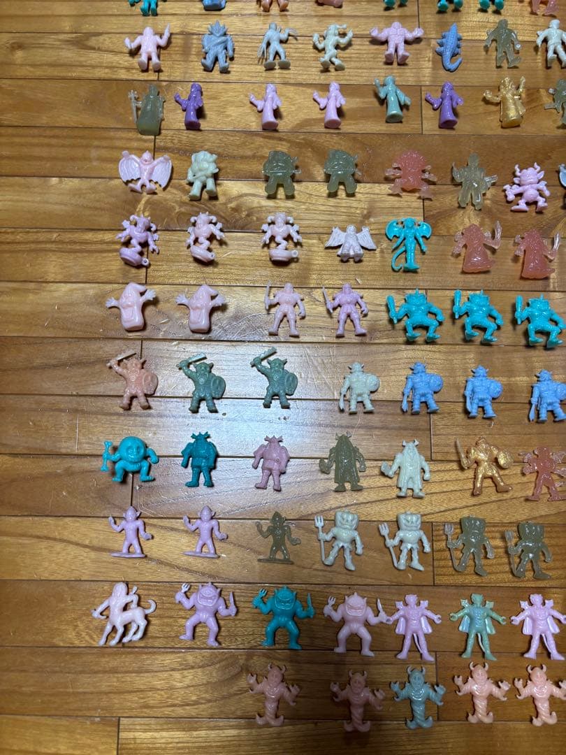 当時物 ネクロスの要塞 フィギュア140体＋魔法チップ ロッテ 食玩 昭和レトロ