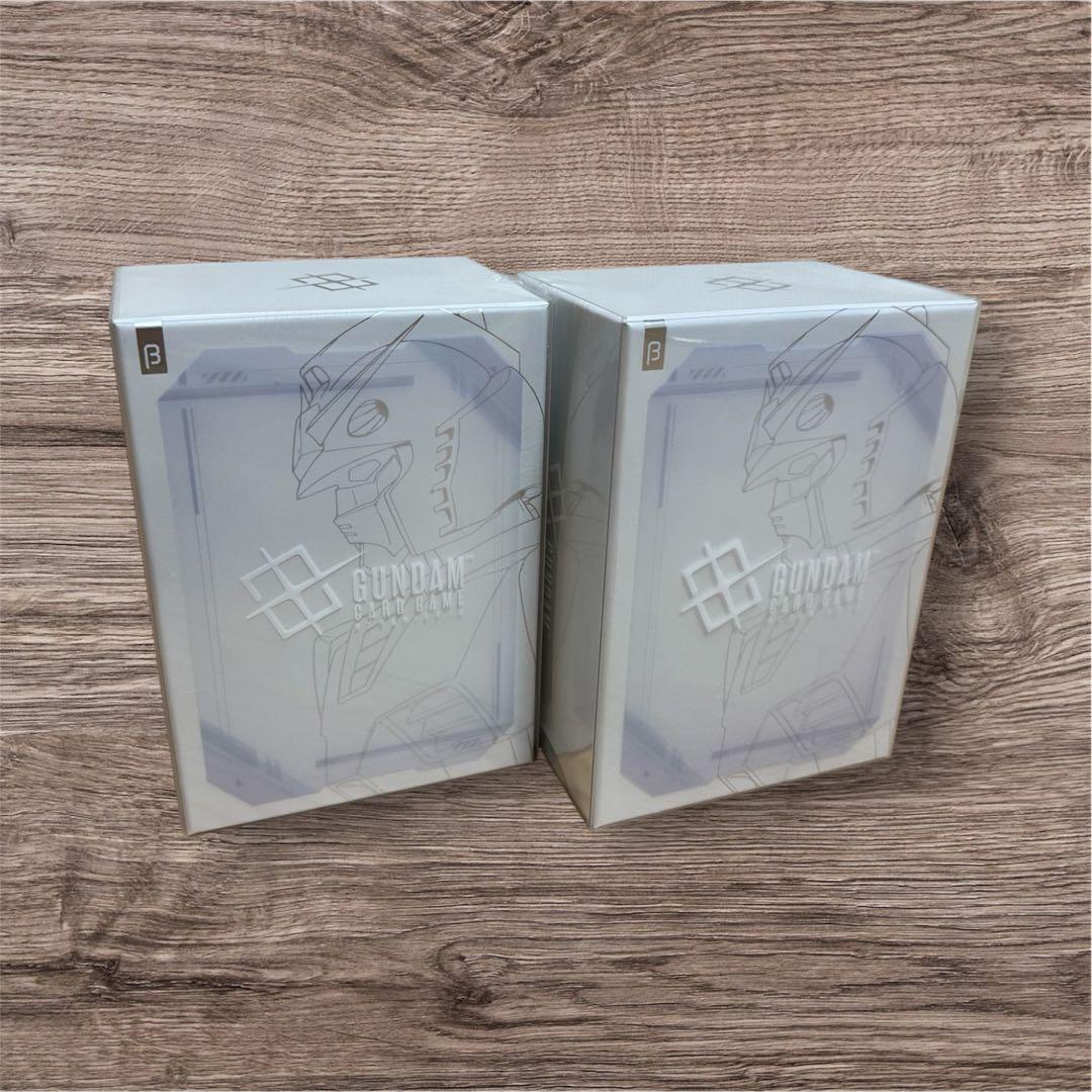 ※新品未開封 2個セット ガンダムカードゲーム リミテッドBOX Ver.β
