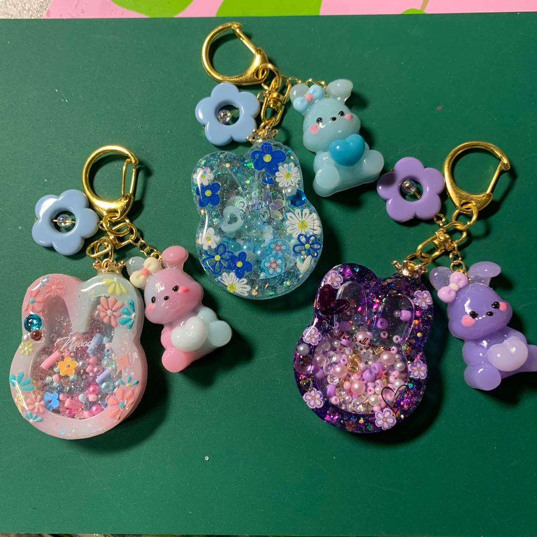 ゆゆ　シャカシャカキーホルダー