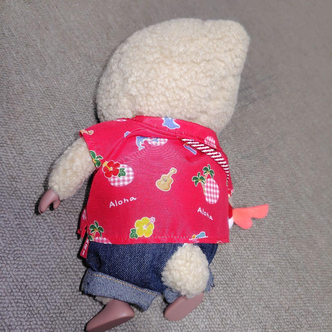東京トガリ ぬいぐるみ 赤いアロハシャツ