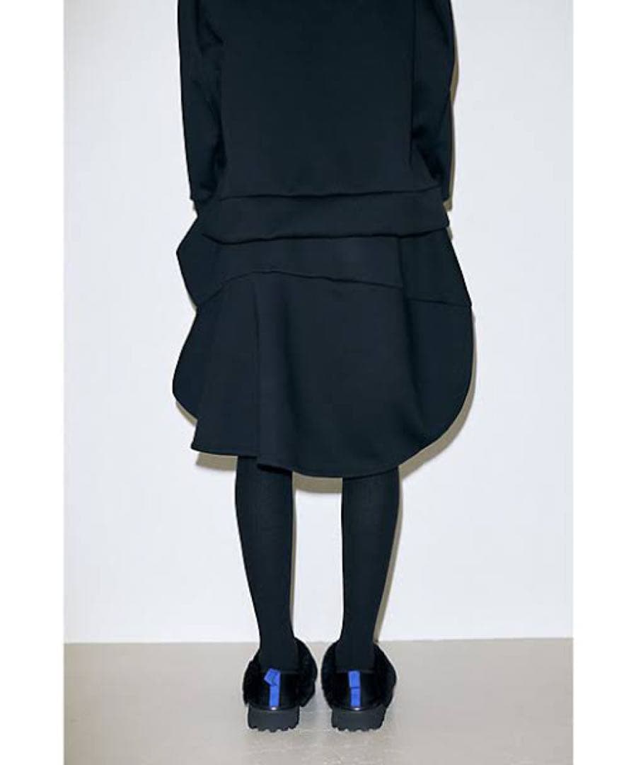 スカート nagonstans knee length curve skirt