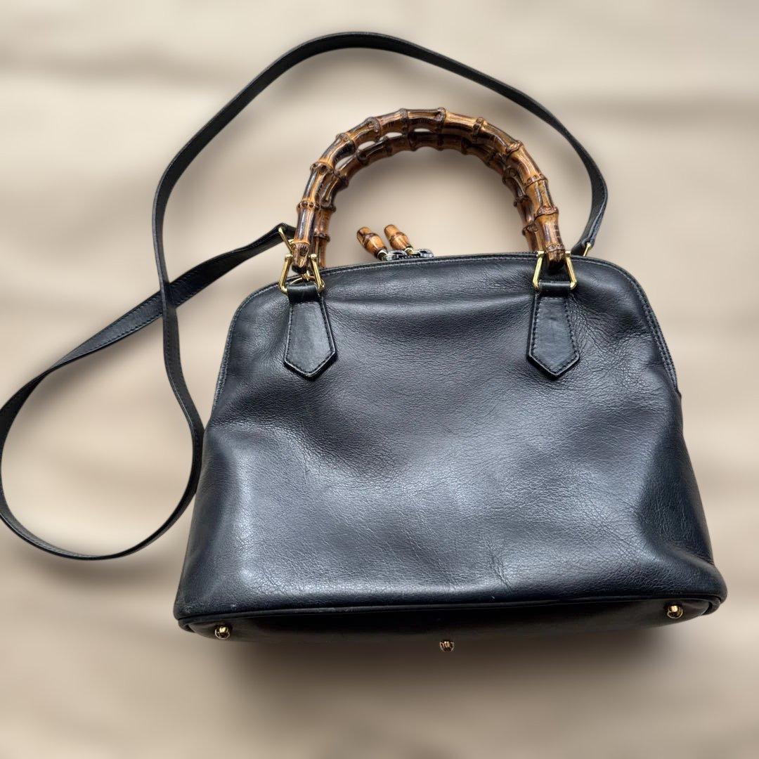 GUCCIバンブーショルダーバッグ