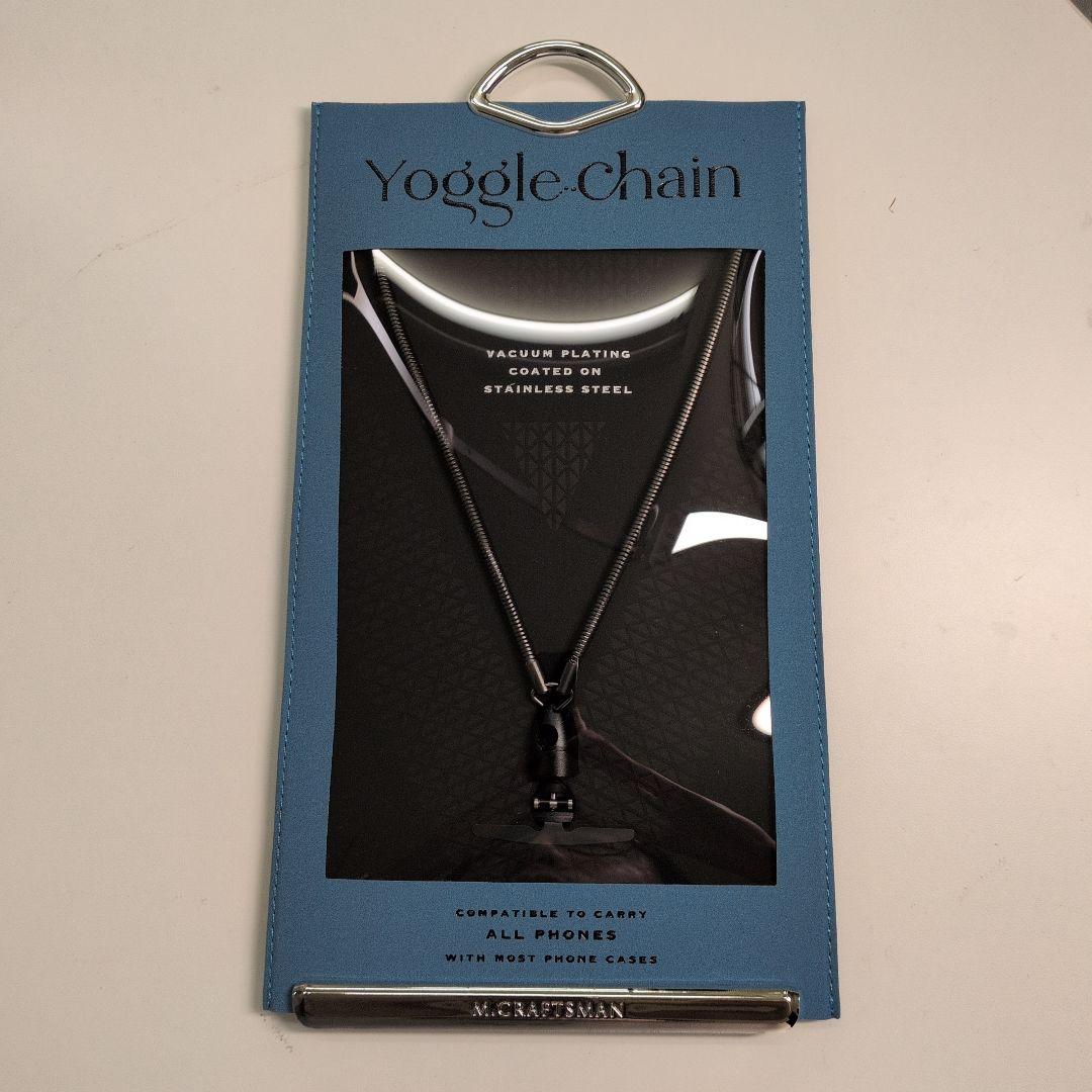 M.CRAFTSMAN Yoggle Chainスネークチェーン ブラック