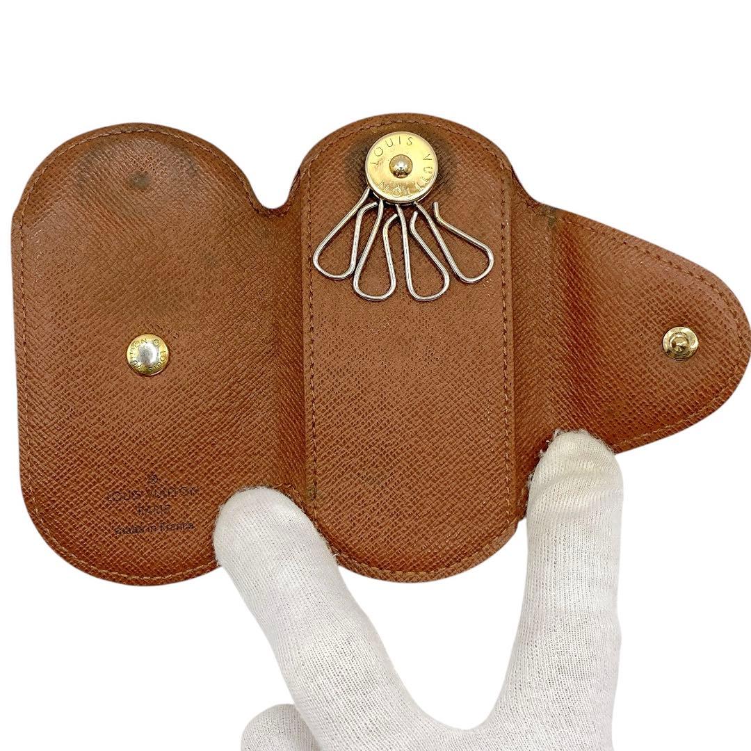 ✨美品✨ルイヴィトン　キーケース　ミュルティクレ　ロンPM モノグラム　キー4本