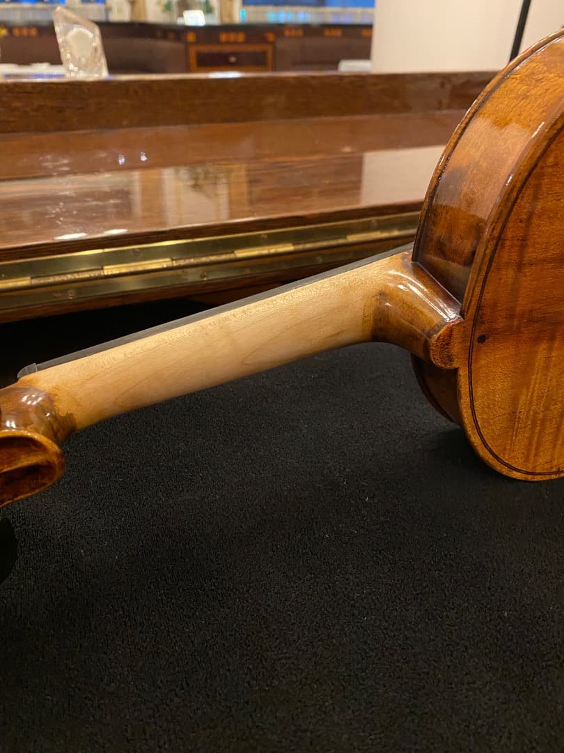 弦楽器 Suzuki violin.Stradivarius copy. N.8.4/4