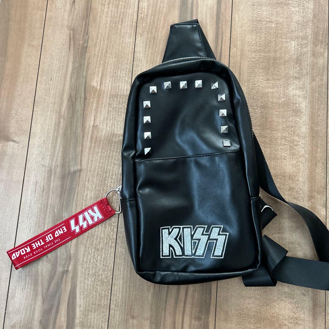 KISS JAPANTOUR2019 ツアーグッズ スタッズ付きスリングバッグ