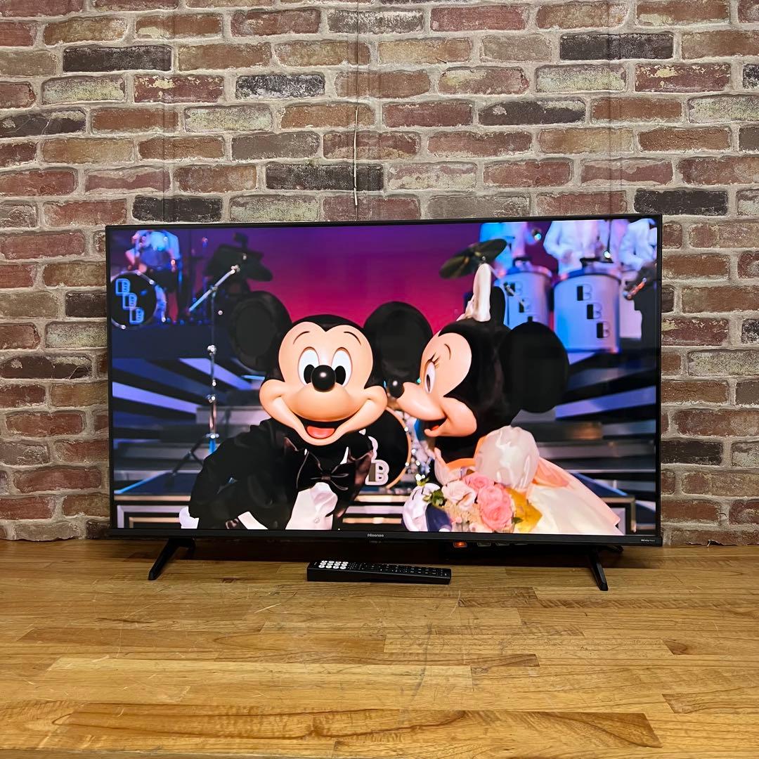 ハイセンス 43V型 4K 液晶テレビ 43A6K 動画アプリ搭載 保証書あり！