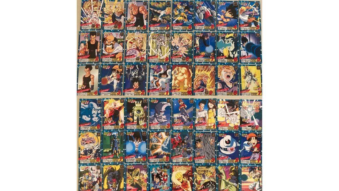 ドラゴンボールGT カードダス スーパーバトル 19 & 20弾ノーマル53種
