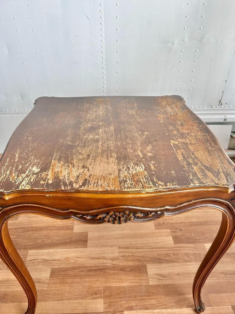 630 イタリア製 猫脚 ダイニングテーブル 木製 クラシック アンティーク