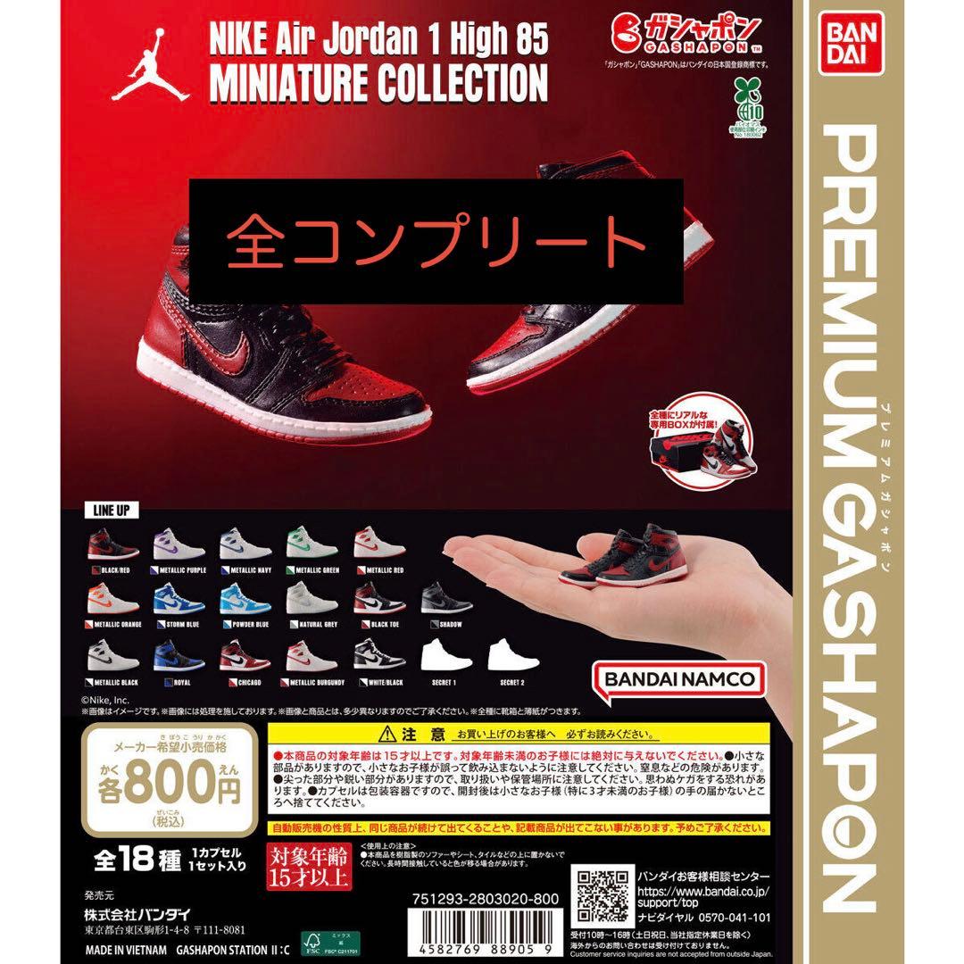 NIKE Air Jordan 1 High 85 ミニチュアコレクション
