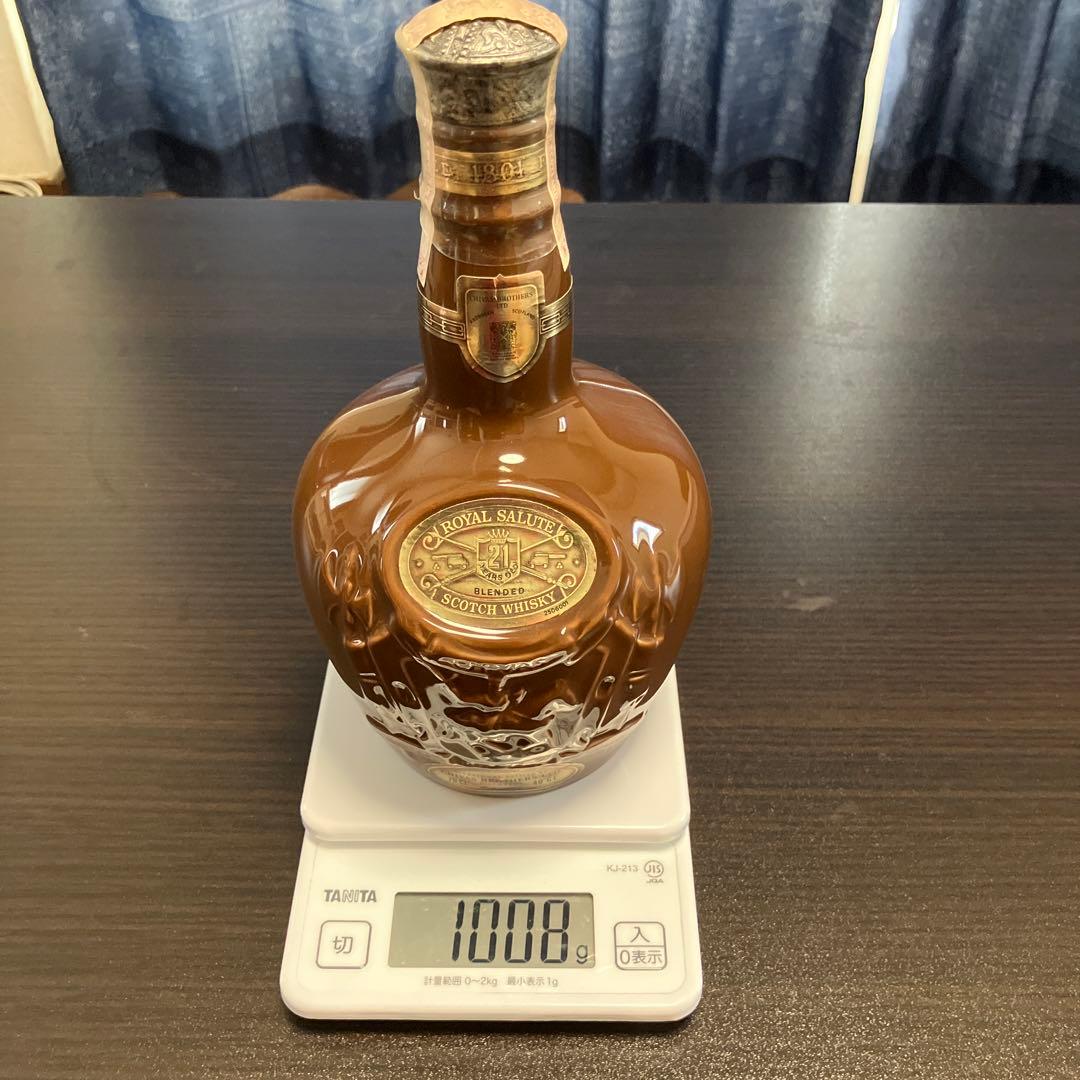 古酒シーバスブラザーズ ロイヤル サリュート 21年