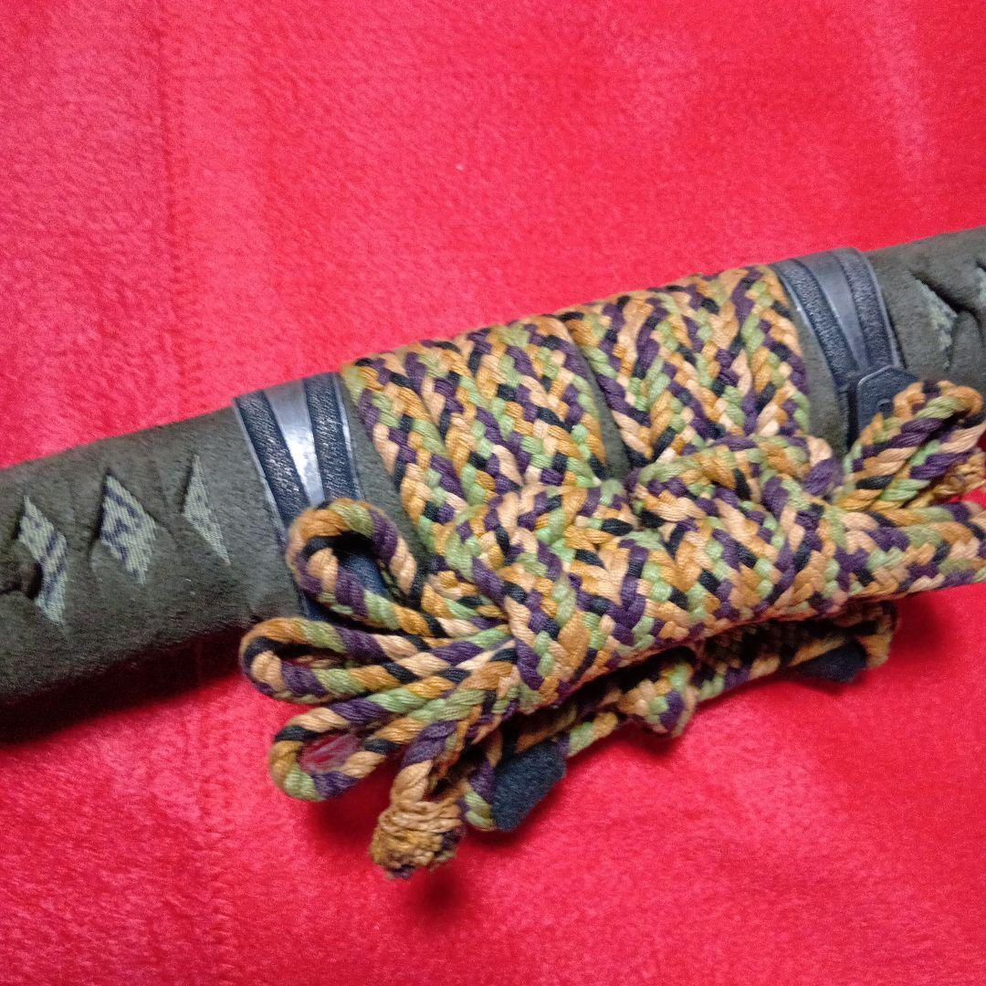 太刀拵え総銀金具現代製　新品高級拵え袋房付き。