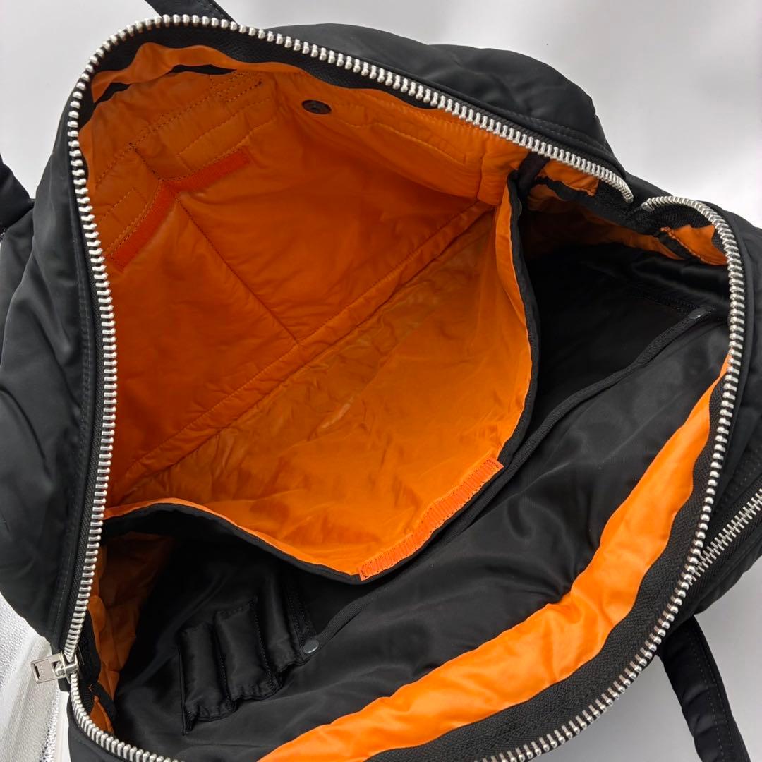 ポーター タンカー 2way オーバーナイト ブリーフケース 黒 2層 ナイロン