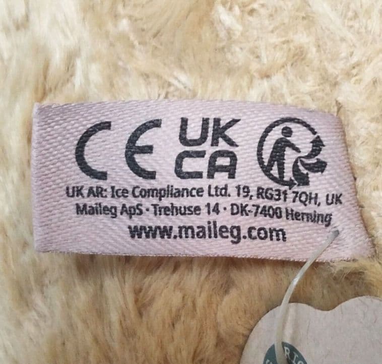 【新品タグ付き】MAILEG デンマーク製 プードルのぬいぐるみ 30cm