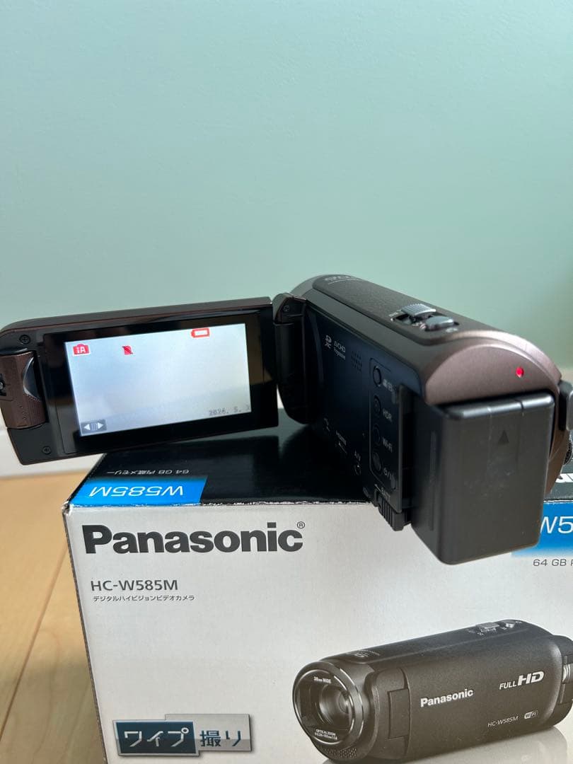 【美品】Panasonic HC-W585M ビデオカメラ 本体
