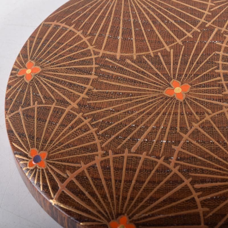 茶道具　蒔絵師　中林貴山作　傘寿蒔絵　香合　共箱　V　8124