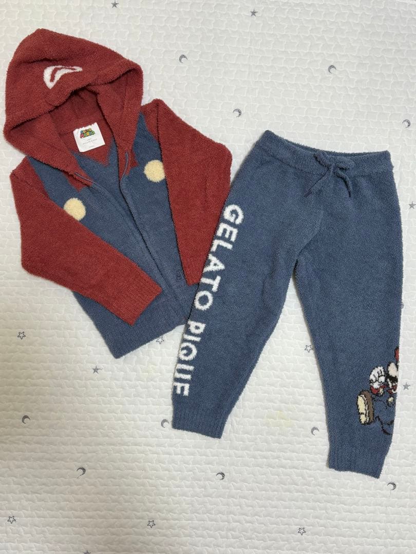 GELATO PIQUE マリオ風ルームウェア110〜120