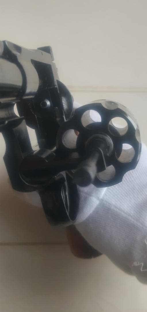 タナカワークス、、コルト、パイソン、6インチ、スチール、ジュピターフィニッシュ。