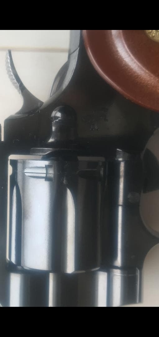 タナカワークス、、コルト、パイソン、6インチ、スチール、ジュピターフィニッシュ。