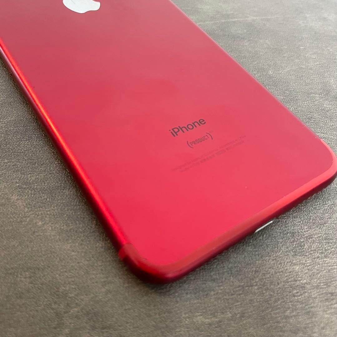 Phone 7 Plus 256GB RED SIMフリー バッテリー96% 赤