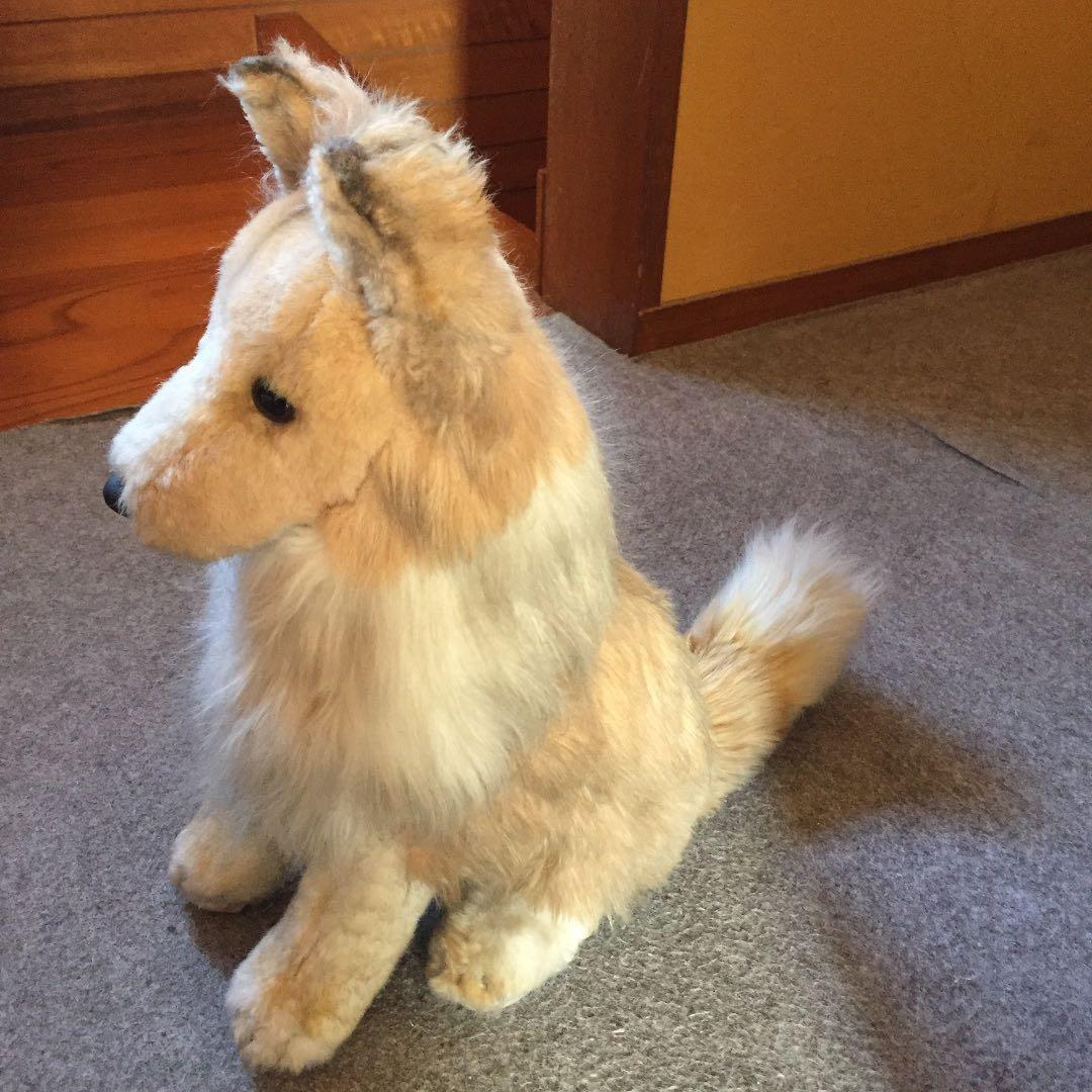 コリー犬　三英　stuffed animal 昭和レトロ