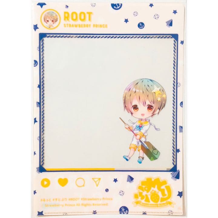 新品★すとぷり【るぅと】クリアファイル★マリンスタイルver.