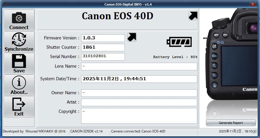 EOS 40D デジタル一眼フルセット【極美品】ハイアマチュアモデル動作確認済