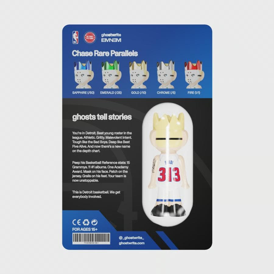 ghostwrite × NBA × Eminem フィギュア