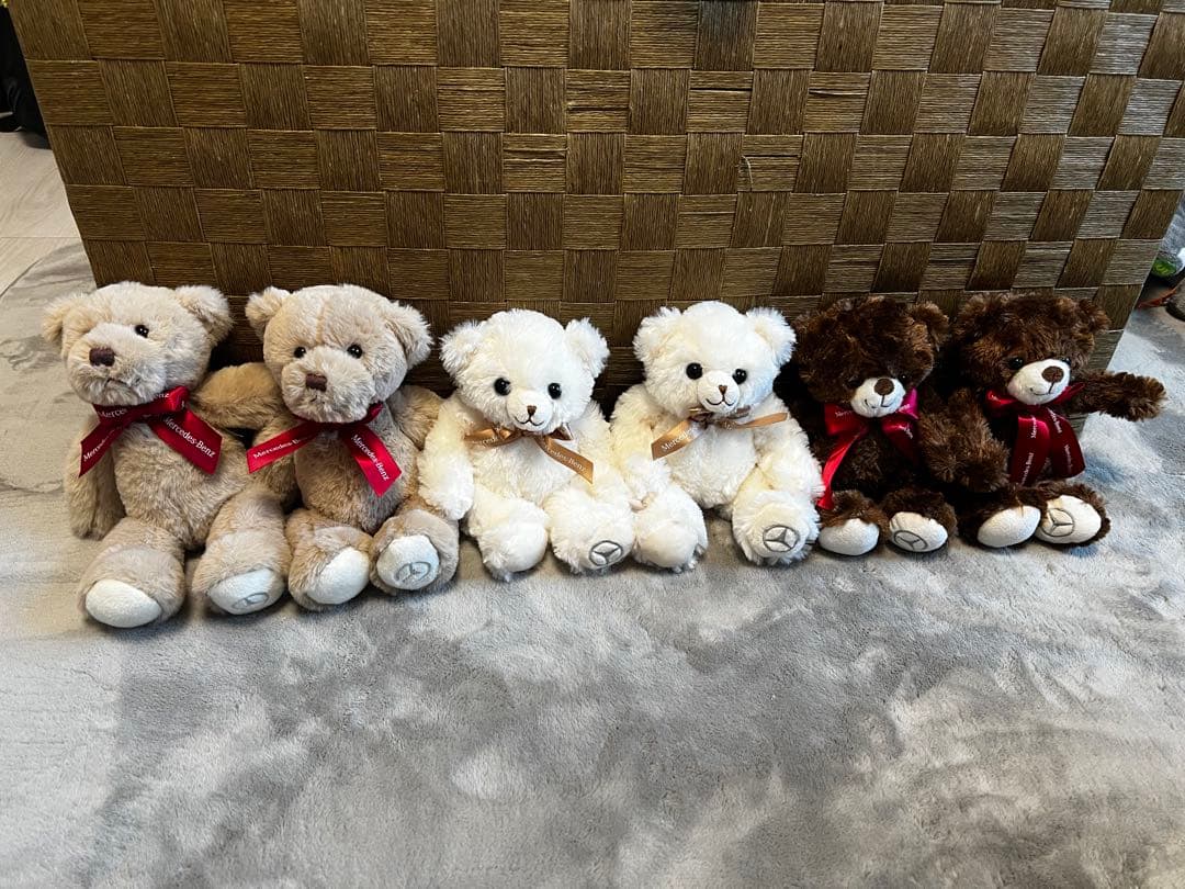 ベンツ テディベア 6体