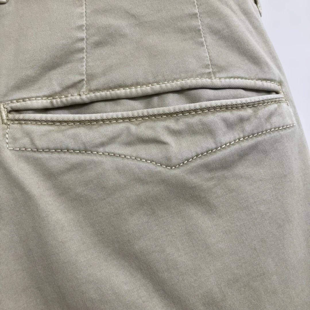 【インコテックス100型】ストレッチチノ スリムフィット 30サイズ ベージュ