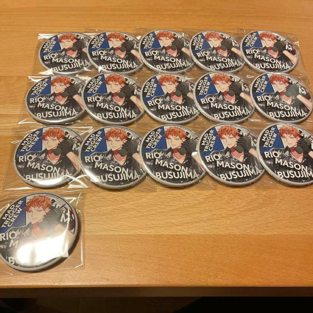 ヒプノシスマイク 缶バッジ 毒島メイソン理鶯 16個