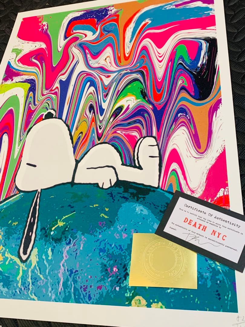 新入荷！世界限定100点　正規品DEATH NYC ポップアート アース