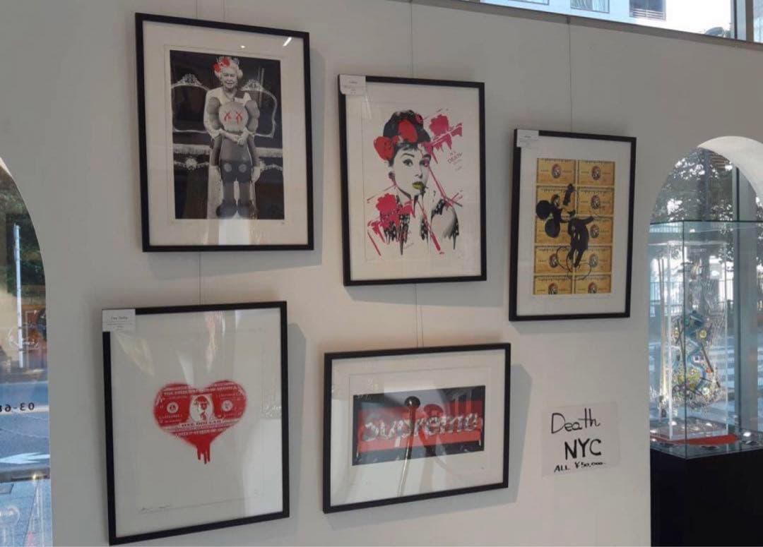 新入荷！世界限定100点　正規品DEATH NYC ポップアート アース