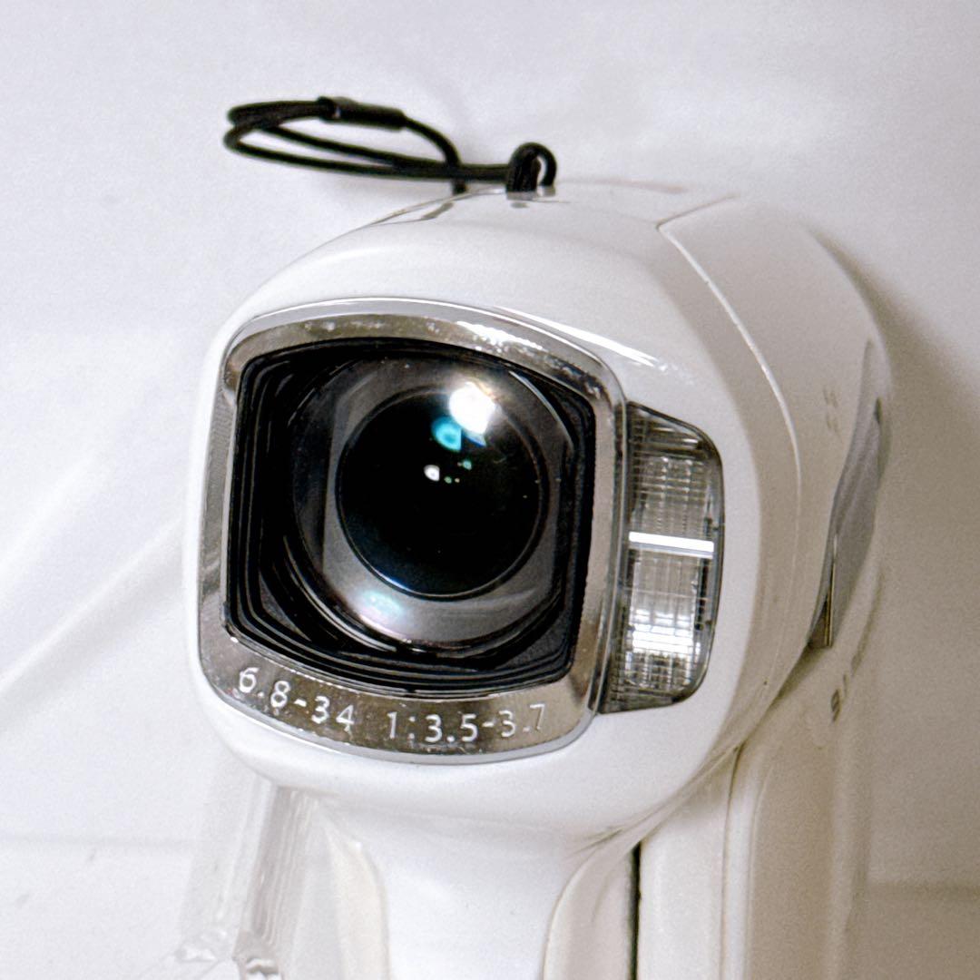 【動作品】SANYO デジタルビデオカメラ Xacti DMX-CG9 ホワイト