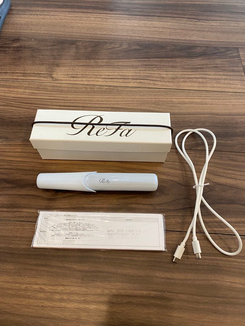 【箱付き】ReFa リファ フィンガーアイロン ST RE-AS ホワイト
