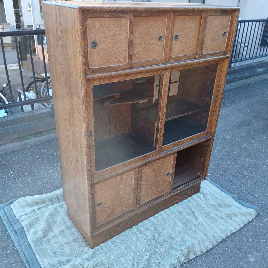 レトロ☆茶タンス 古民家 古家具☆当時物