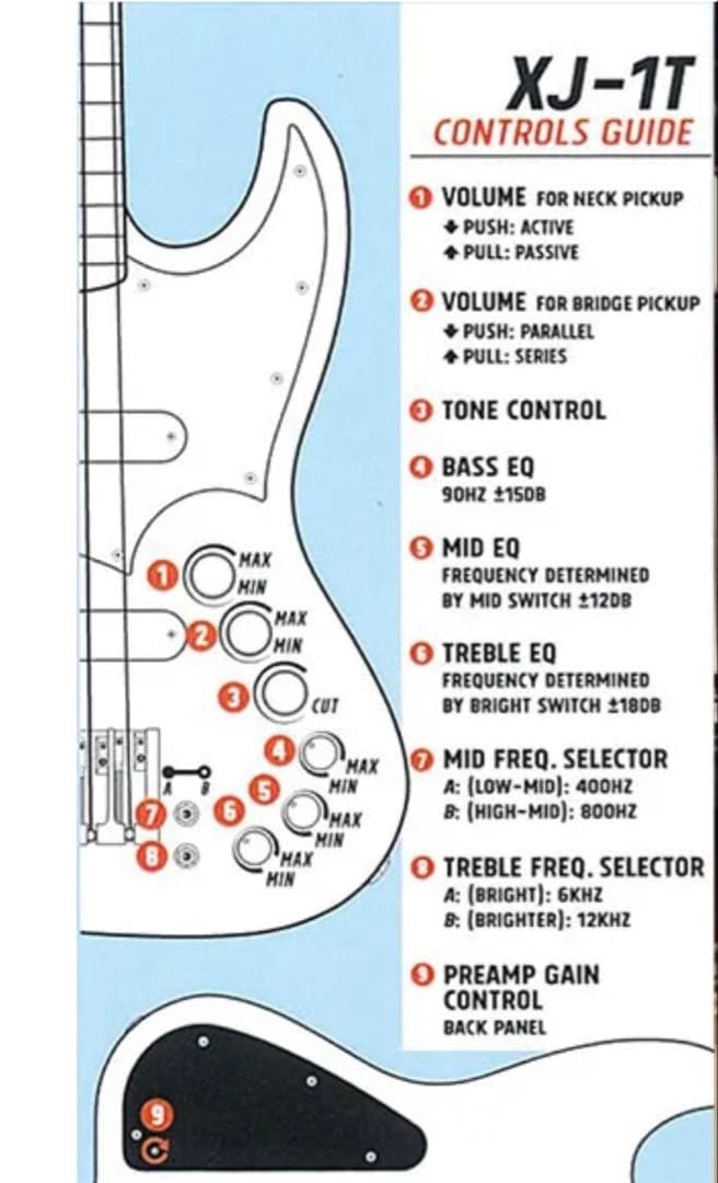 【値下げ】【美品】Xotic XJ-1T 4st Ash/M Wallnut