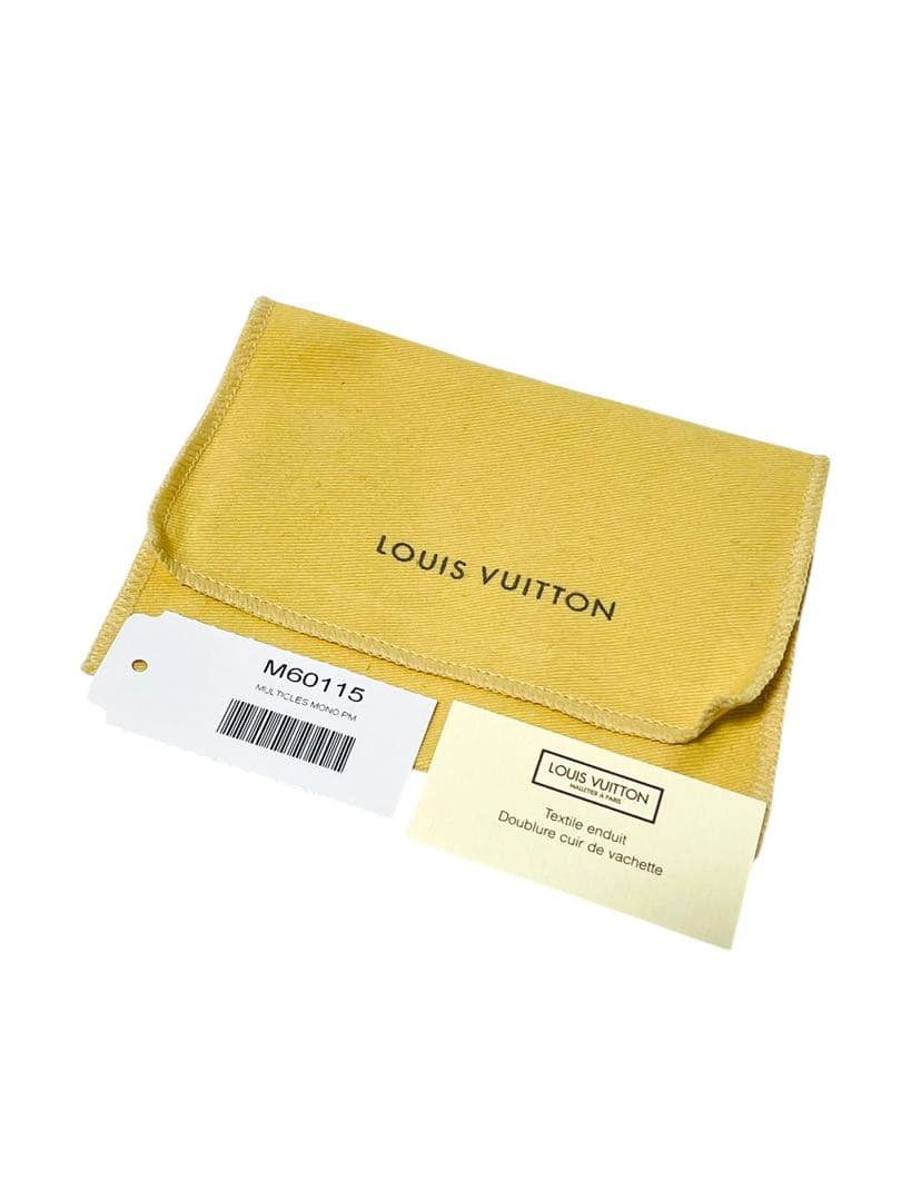 美品☆ルイヴィトン　キーケース　ミュルティクレ　ロンPM モノグラム　キー4本