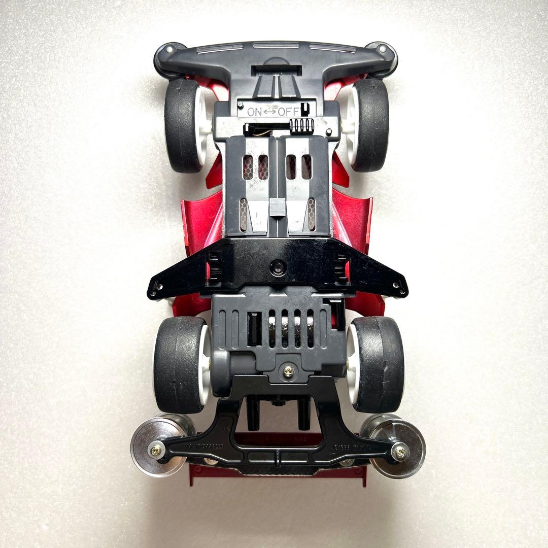 ミニ四駆　ビッグバンゴースト　タミヤ　完成品　肉抜　キャンディ　塗装　スーパー1