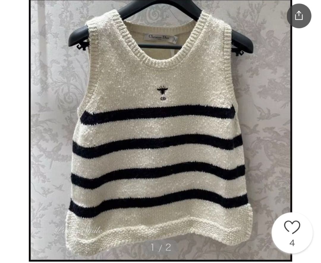 Dior MARINIERE トップス　値下げ、