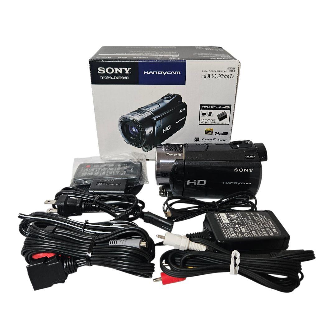 SONY デジタルHDビデオカメラレコーダー HDR-CX550V