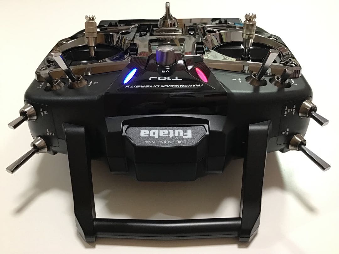 美品　フタバ　T10J プロポ　ヘリ用　モード1 取説　箱　充電池付