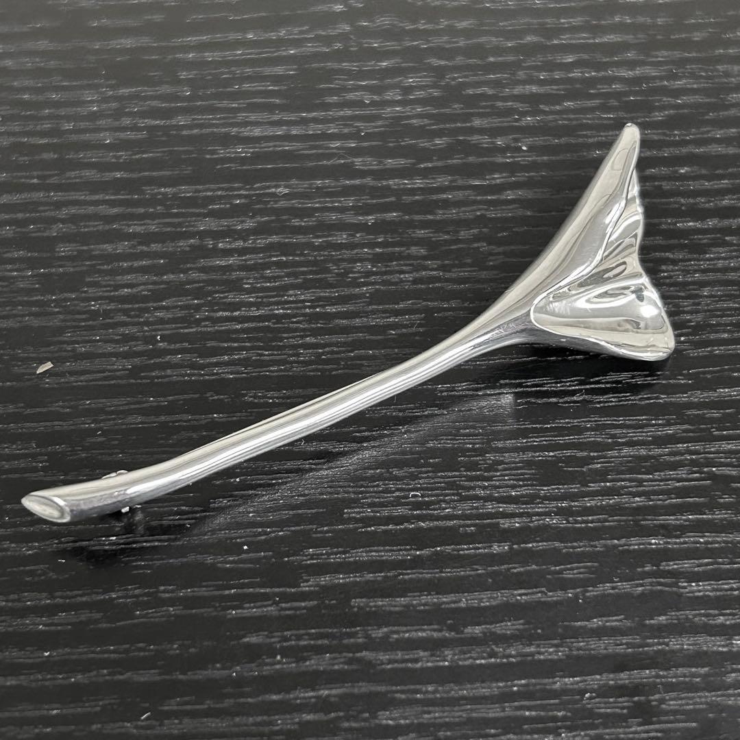 ティファニー　ブローチ　イチョウモチーフ　銀杏　ピンバッチ　シルバー925 箱